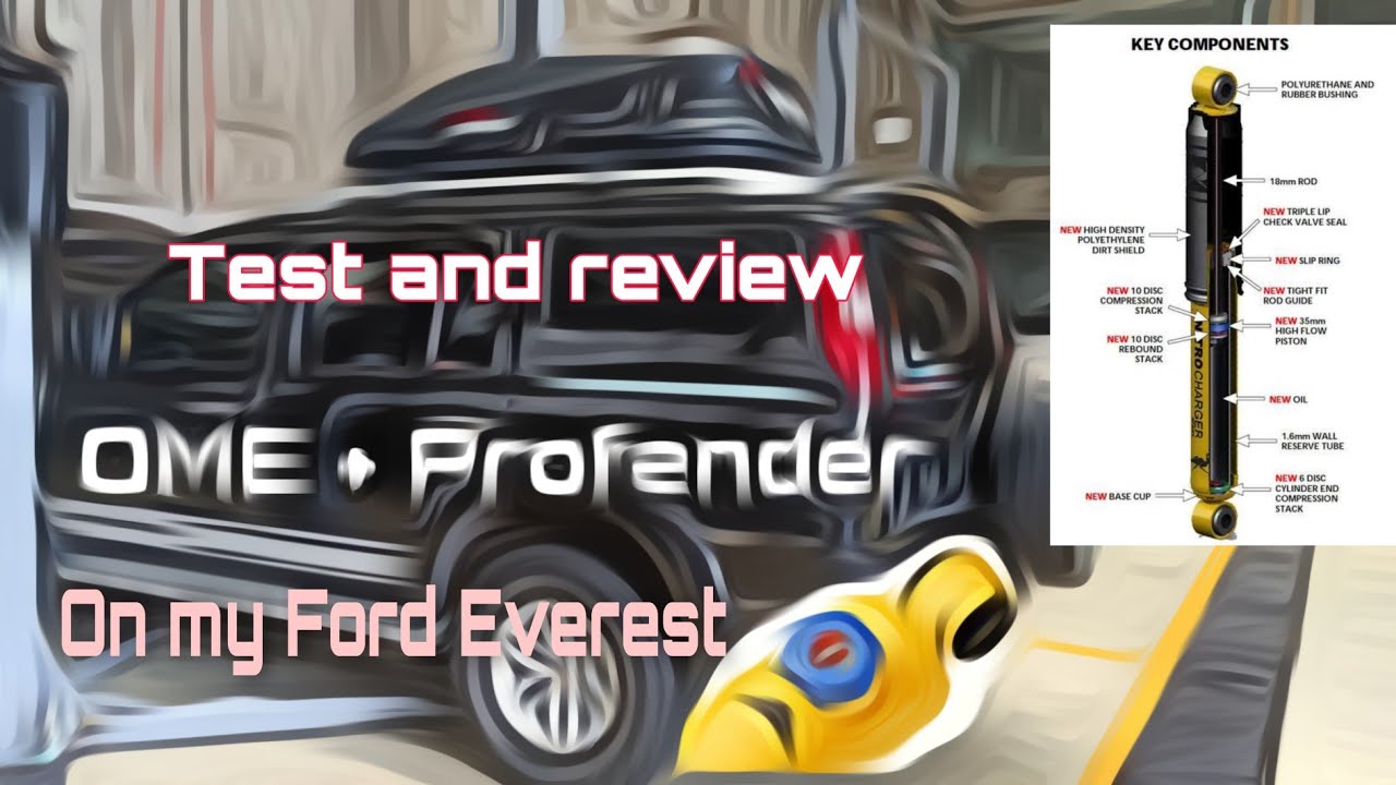 Uji Coba Shock Breaker OME & Profender pada Ford Everest