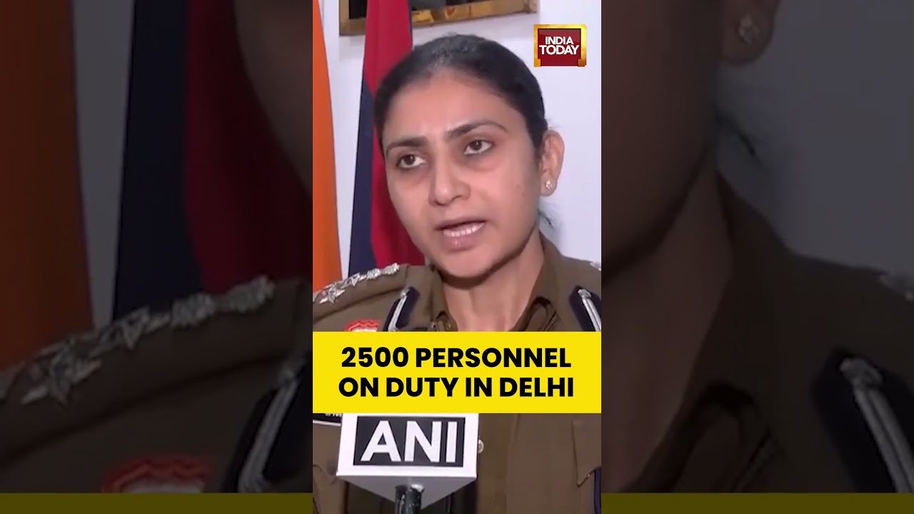 2500 Personnel on Duty in Delhi | New Year Security Tight  #DelhiPolice #NewYearSecurity