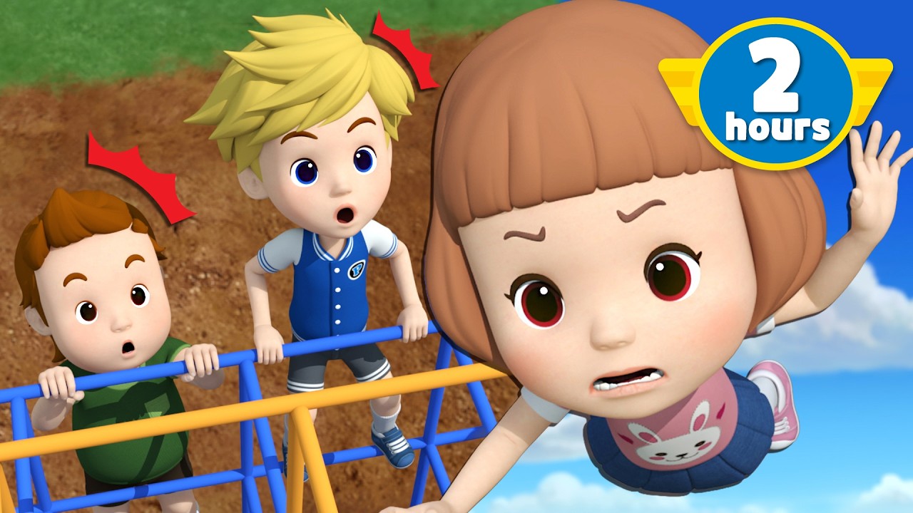 On Fait de la Balançoire│Classe de Sécurité POLI│Aire de Jeux│Dessin Animé│Robocar POLI télé