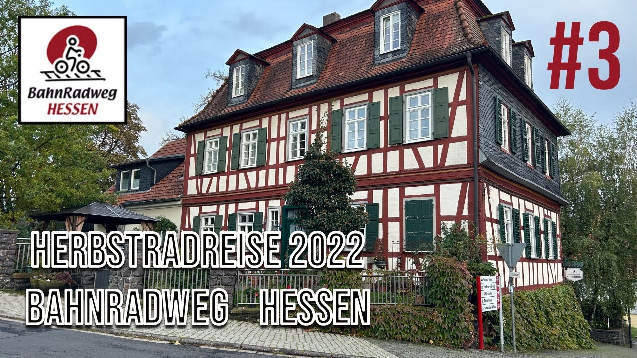 Herbstradreise 2022 - Bahnradweg Hessen # Tag 3 Von Pfordt nach Geisa
