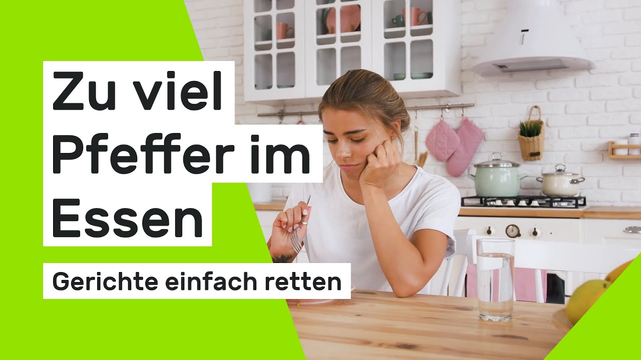 Pfeffer in der Suppe: So entsch&auml;rfen Sie ihr Essen