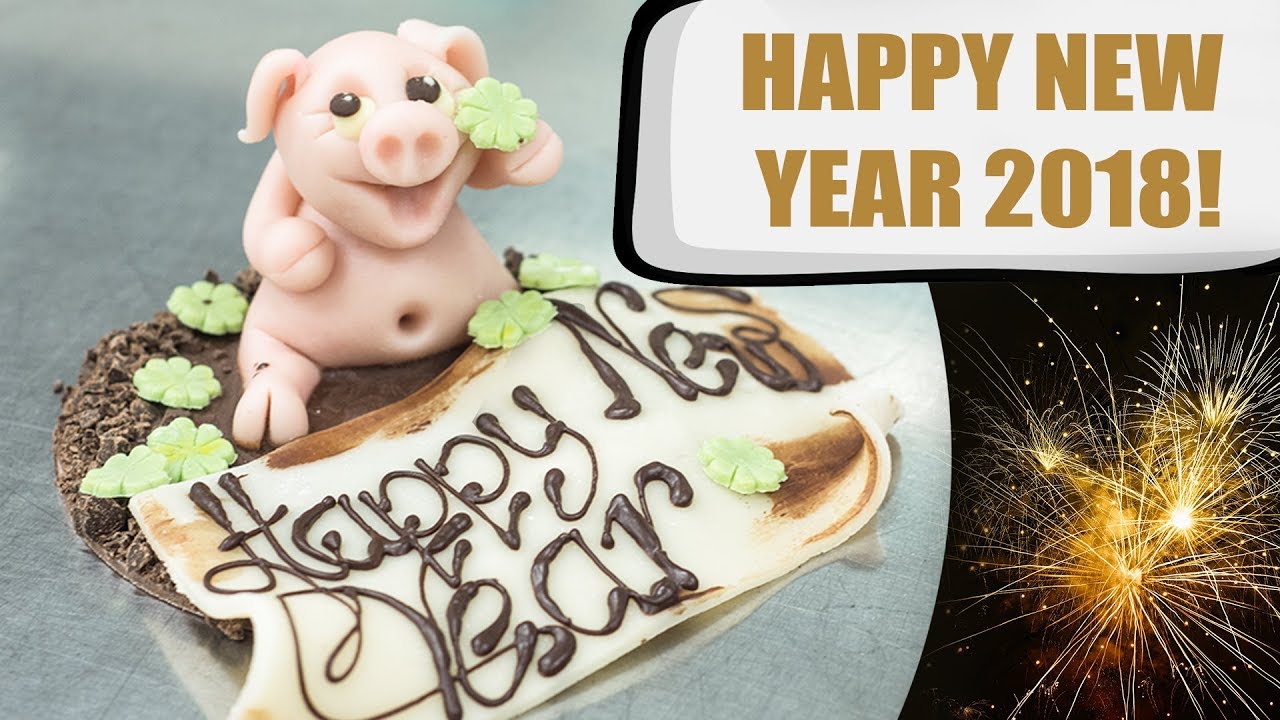 Modellieren leicht gemacht #9  Marzipan Schwein fürs neue Jahr!