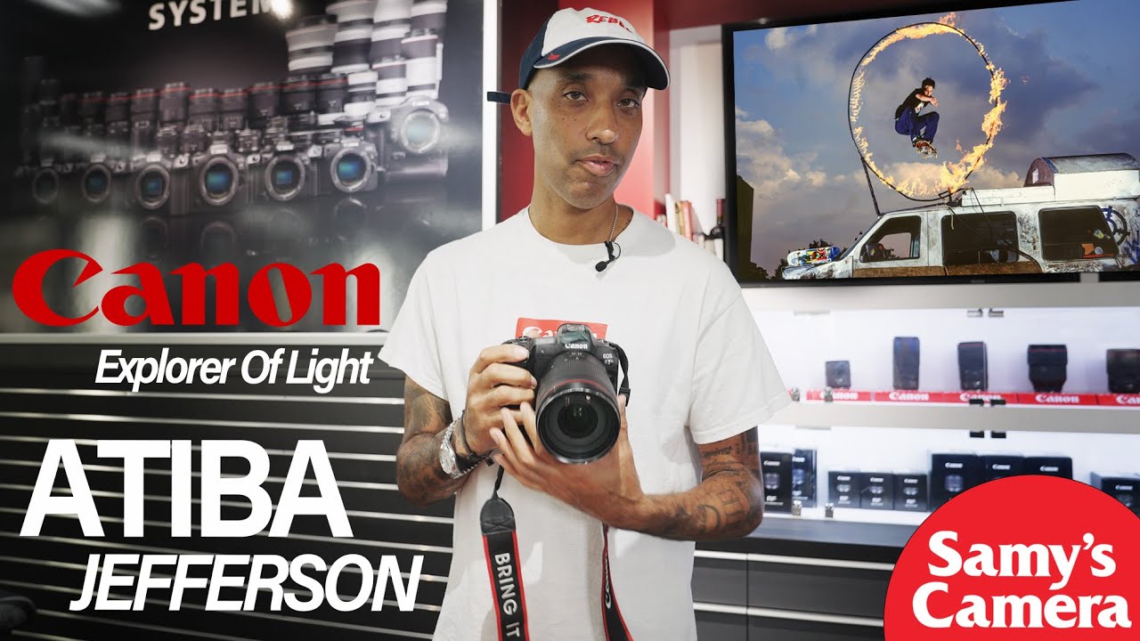 Canon Explorer of Light and Skateboarding Photography Phenomenon  Atiba Jefferson @Samy's Camera LA