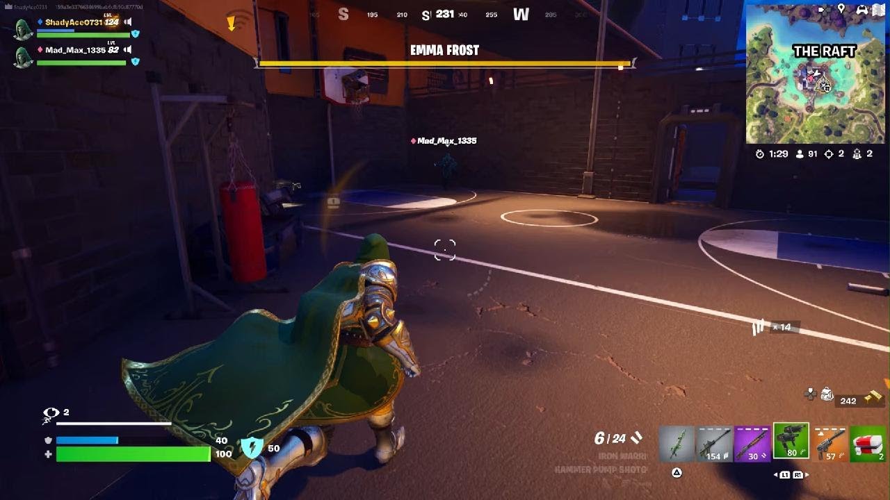 Playing Fortnite DoomsDay