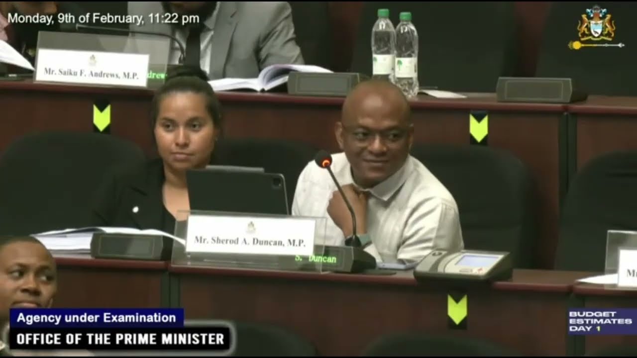 MP Sherod Duncan Quizzes Government Over Unpaid Stabroek News Debt
