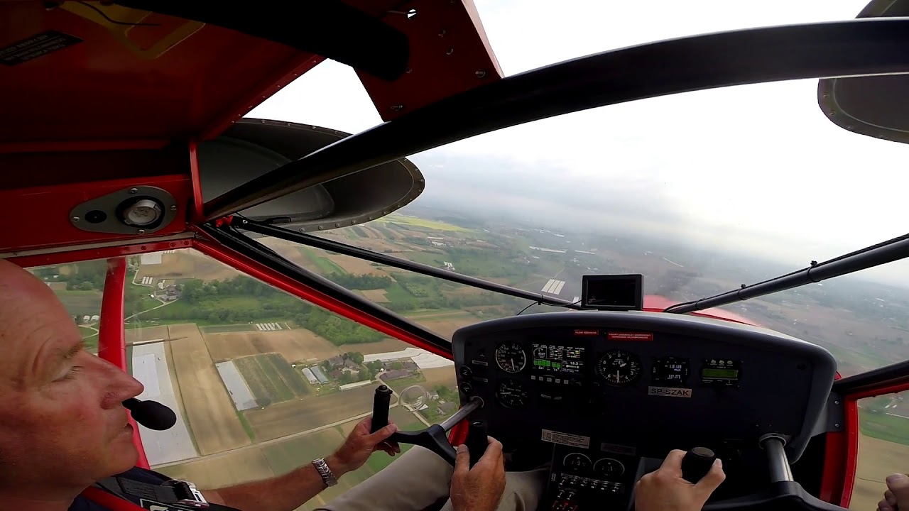 Lot Aeropraktem w Pobiedniku Wielkim (08.05.2018)
