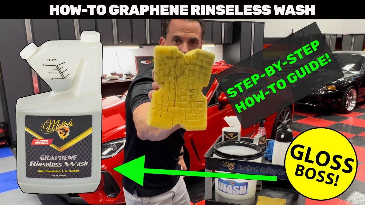 How to Rinseless Wash Your Car with Nick Rutter | McKee’s 37 Graphene Rinseless Wash