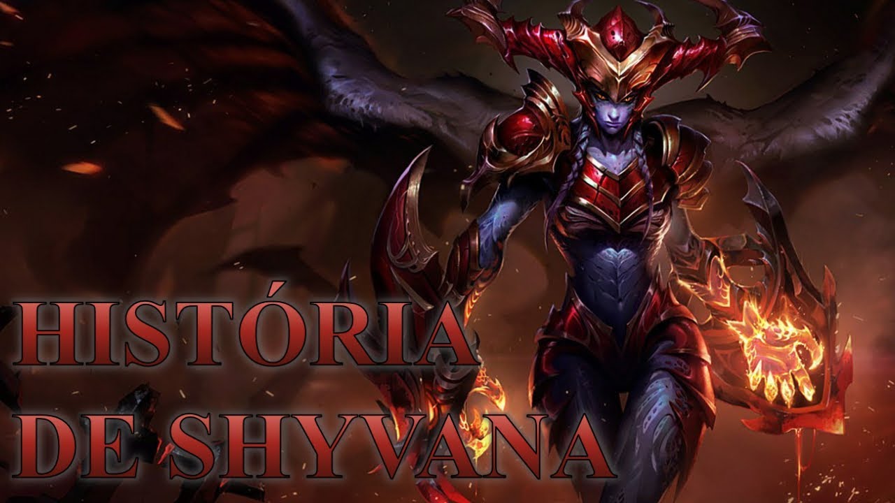 História de Shyvana - League Of Legends [A Meio Dragão]