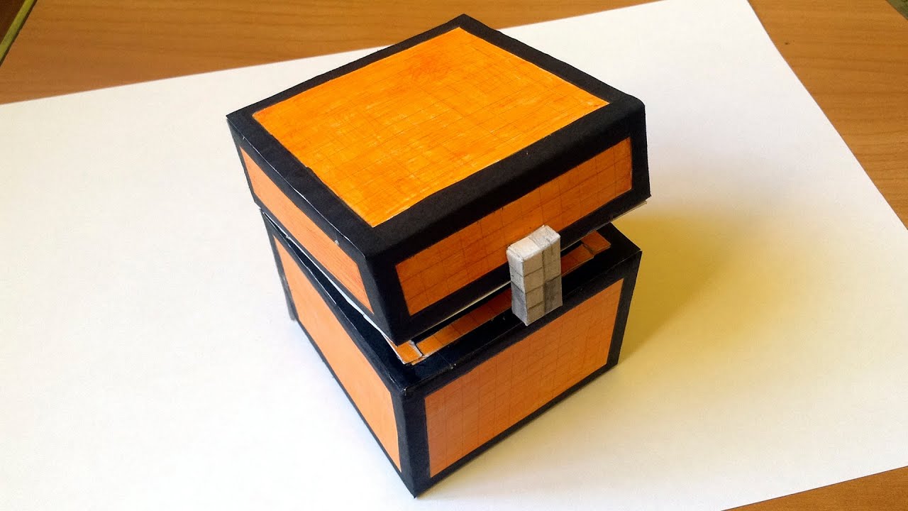 СУНДУК ИЗ МАЙНКРАФТА БЕЗ ПРИНТЕРА