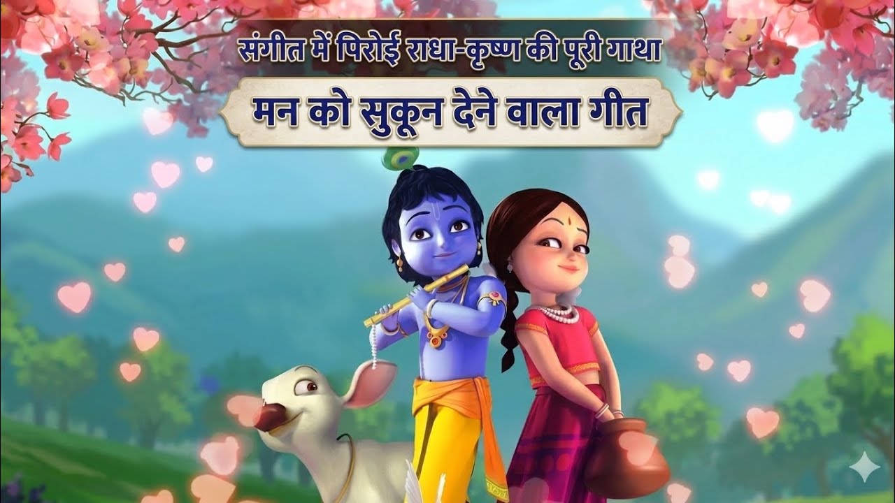 कृष्ण और राधा की सम्पूर्ण गीत || 🥰💕 Radha Krishna: Ek Amar Dastaan💝🙏