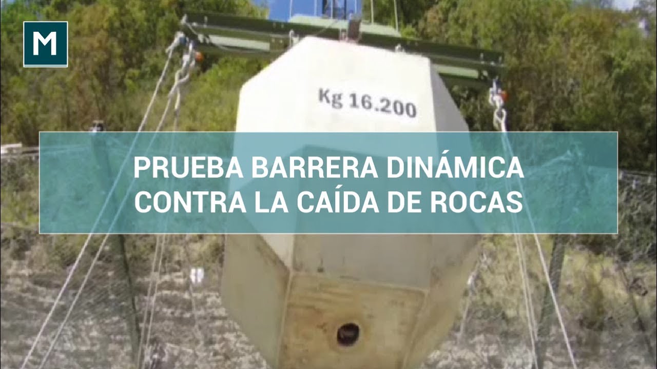 Prueba | Barreira Dinámica contra la caída de rocas