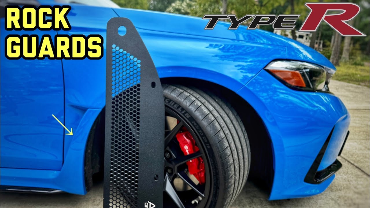 Civic Type R FL5 — установка защитного кожуха своими руками
