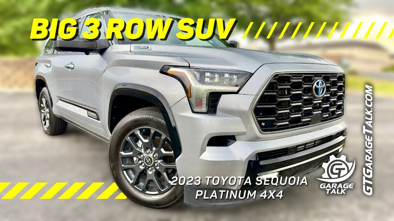 Toyota Sequoia Platinum 4x4 2023 года: гибрид, который НЕ создан для экономии топлива?