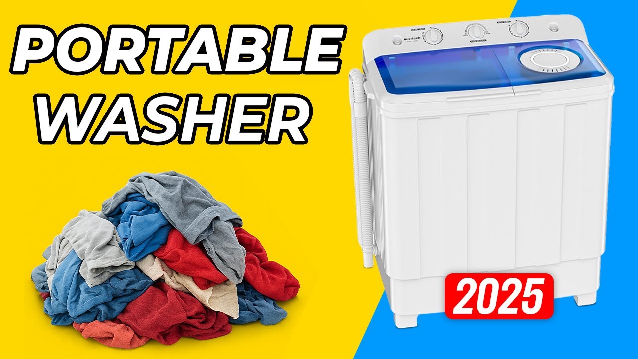 TOP 3 Portable Mini Washing Machines 2025 | Best for Apartments & Small Spaces
