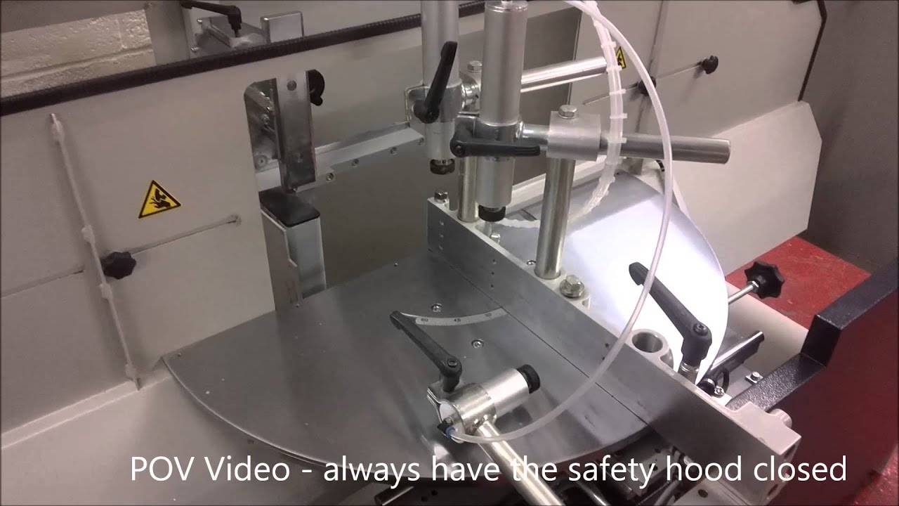 Elumatec AKS 134 Notching Saw. Window Machinery Search
