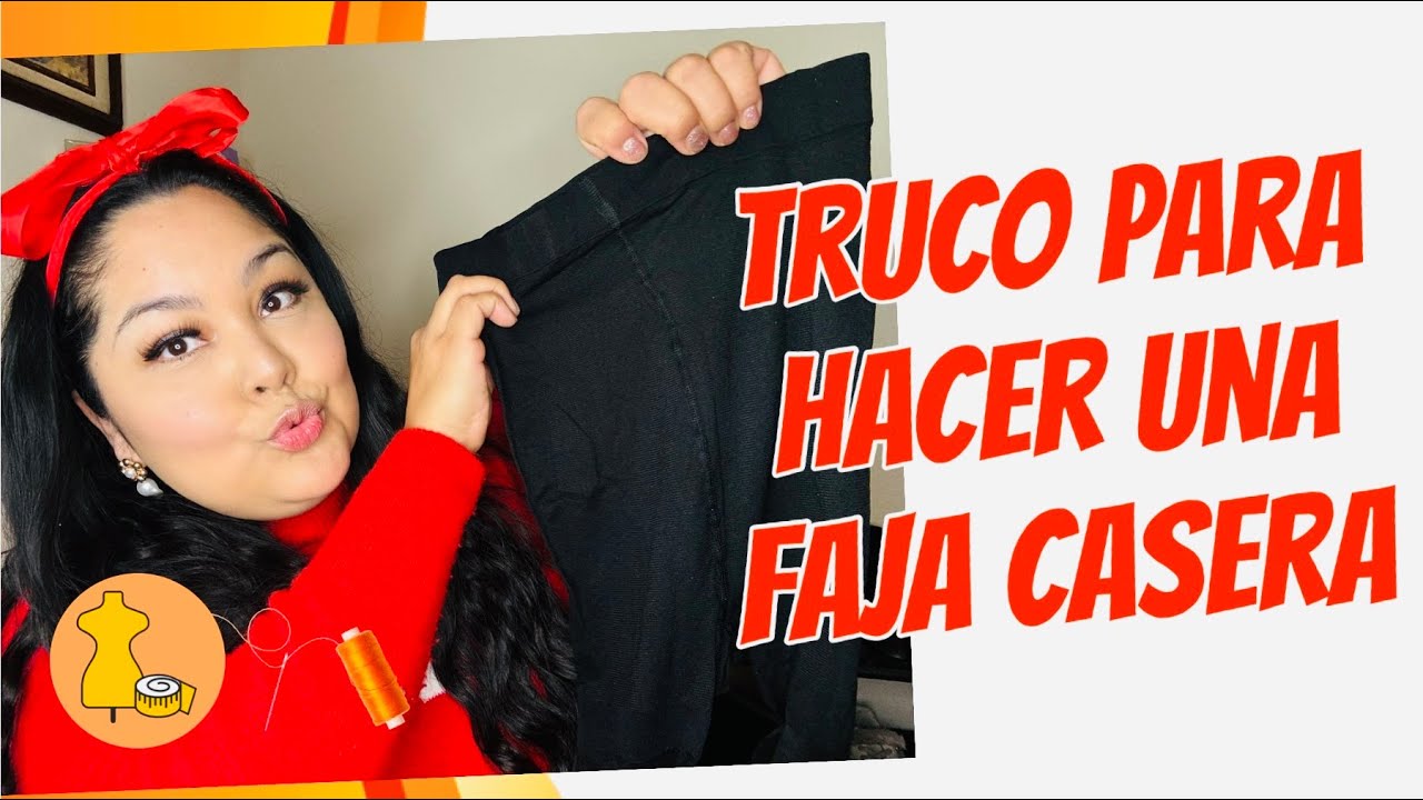 TRUCO PARA HACER UNA FAJA CASERA