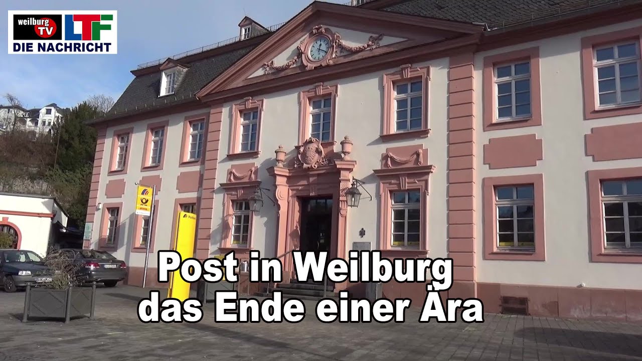 Post in Weilburg – das Ende einer Ära