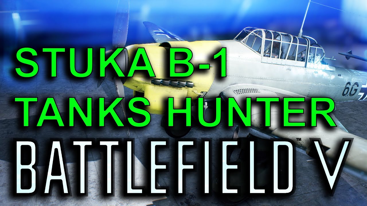 Battlefield V Stuka B-1 aggressive Game play