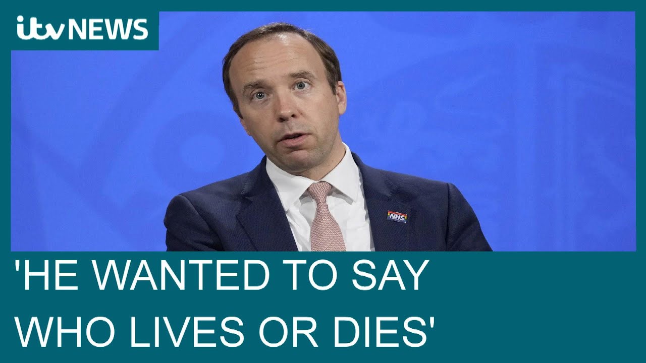 Hancock wanted to decide 'who lives or dies' if NHS overwhelmed, Covid inquiry hears | ITV News