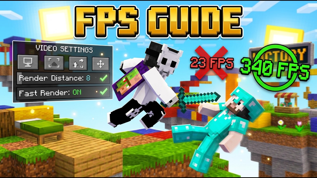 ULTIMATE MINECRAFT FPS GUIDE | Badlion FPS BOOST