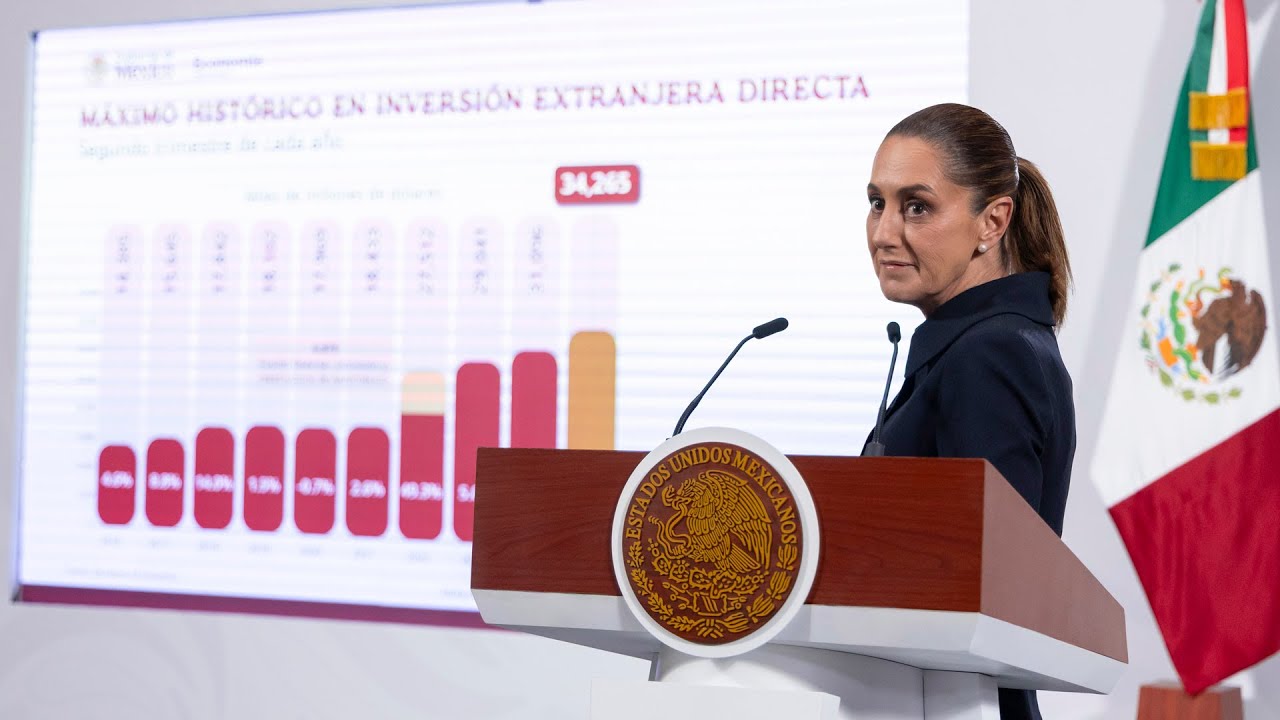 Inversión de 8 mil mdd para sistema de transmisión eléctrica CFE. Conferencia presidenta Sheinbaum
