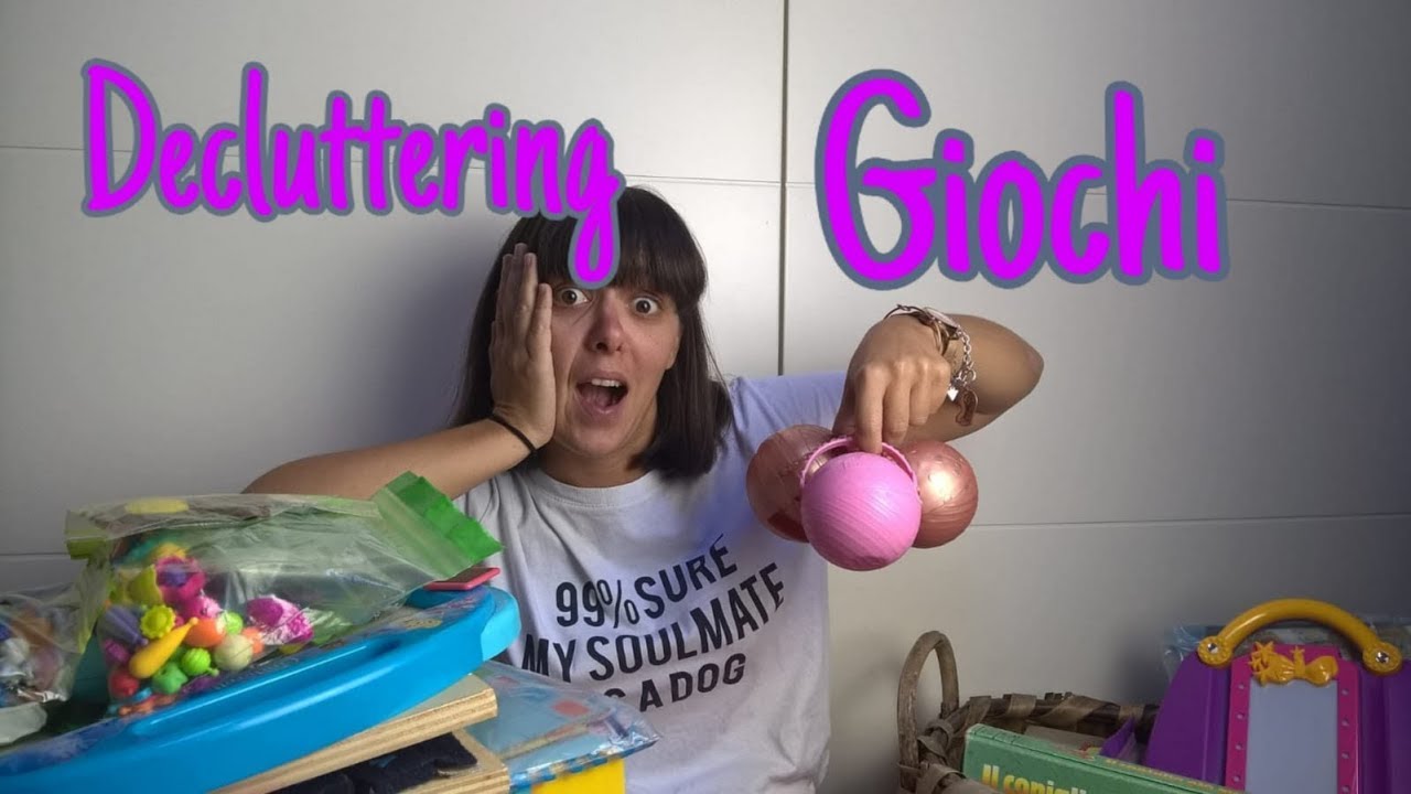 SUPER MEGA DECLUTTERING GIOCHI!! // Caterina Becherucci