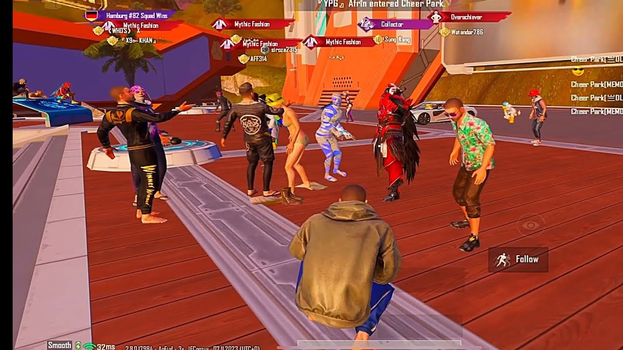 Victor Noob prank in cheer park pubg mobile 😱🤣#pubgcheerpark #noobprank #pgmi #pubgxsuit