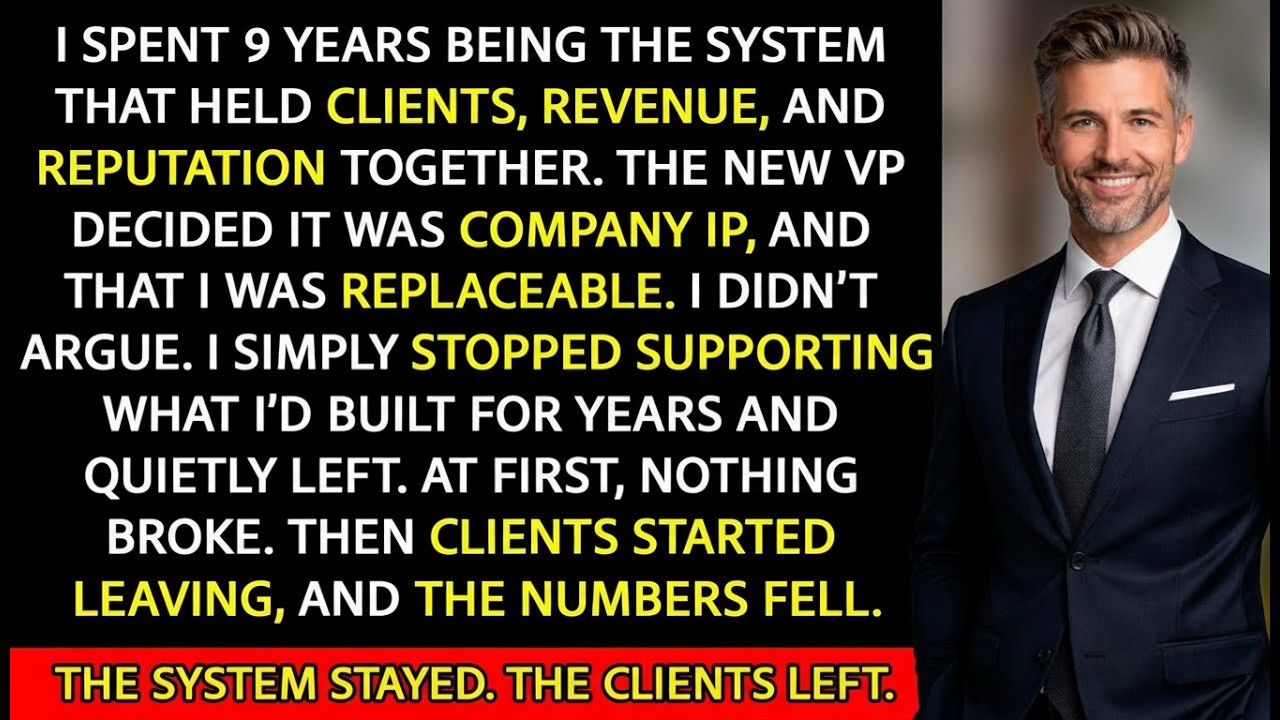My VP Tried to Take Credit for My System — The Board Didn’t Expect What Happened Next