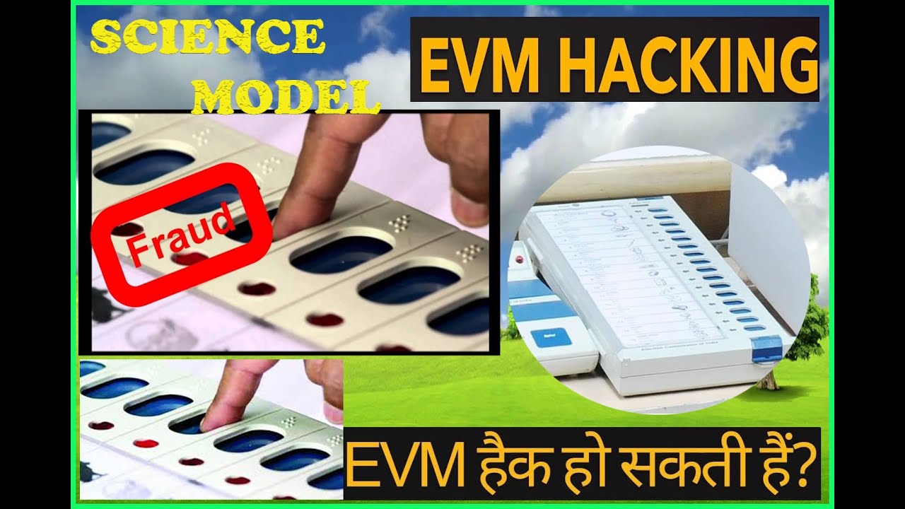 Evm Machine in Science Exhibition|EVM machine - Voting Machine ModelEvm Hacking