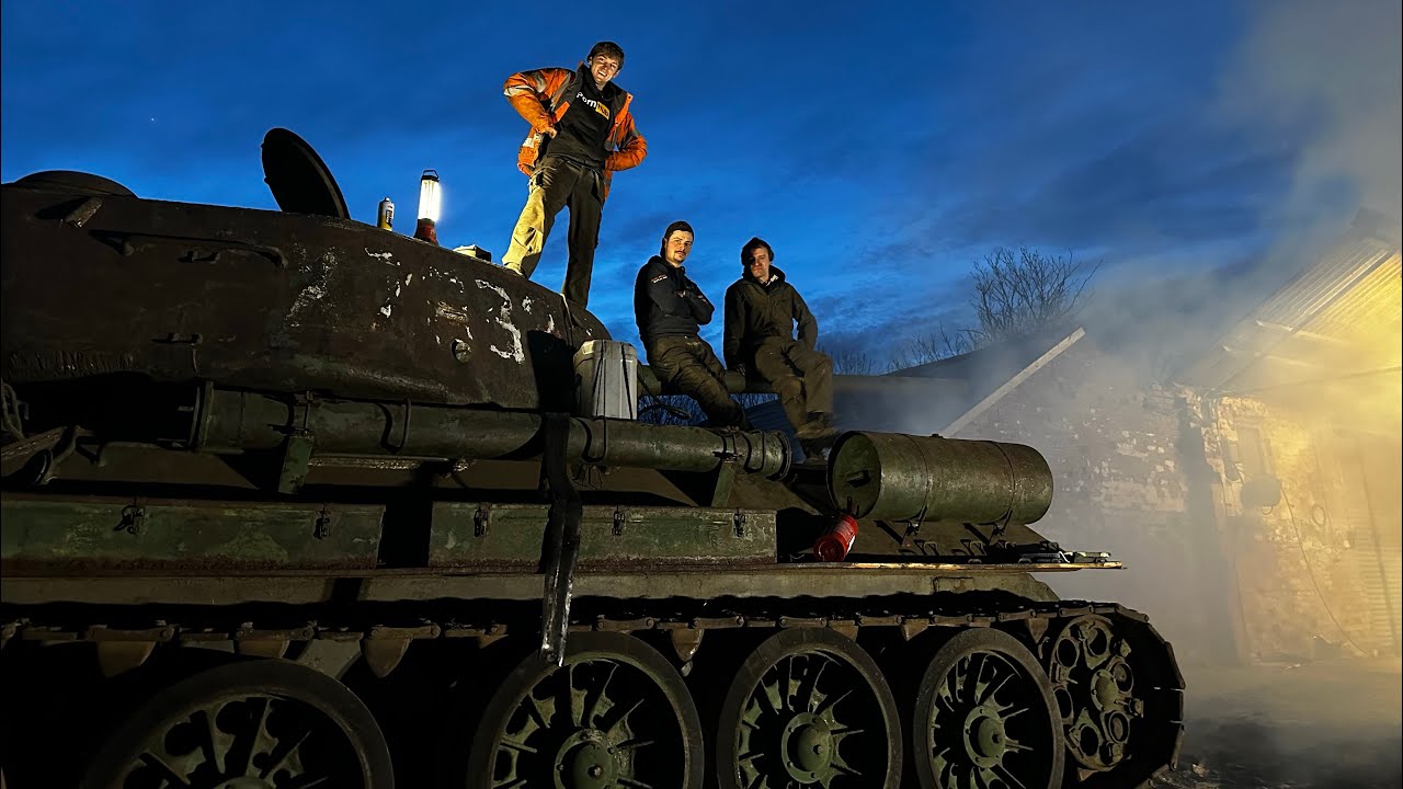 Tank Drives for the first time in 30 years! (T-34/85 part8)