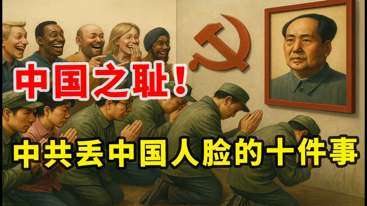 【枫说】奇耻大辱！盘点中共、毛泽东丢中国人脸、有辱国格的十件事 | 国庆节献礼
