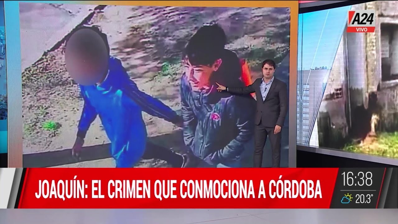🚨 Horror en Córdoba por el crimen de Joaquín de 13 años