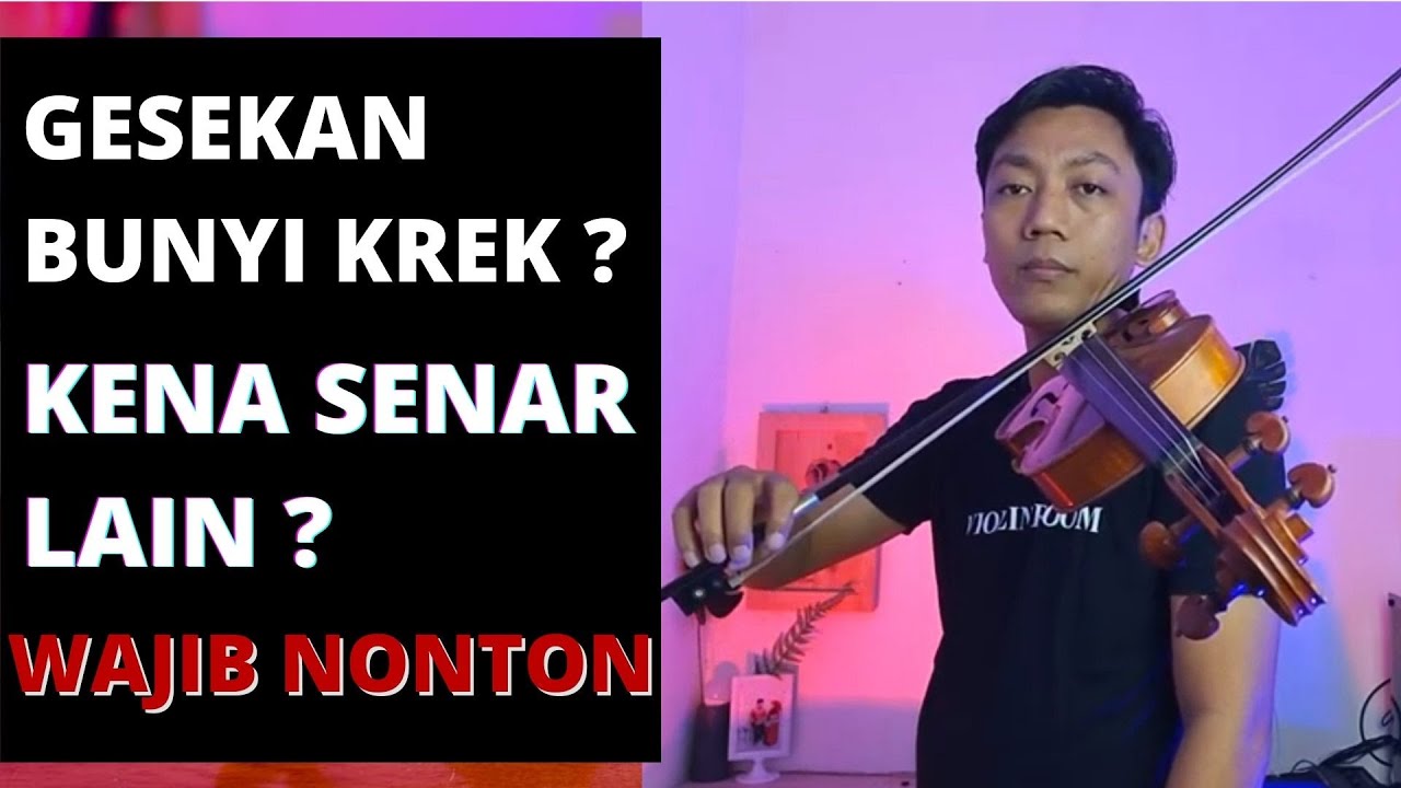 CARA MENGATASI GESEKAN KREK, / GESEKAN KENA SENAR LAIN