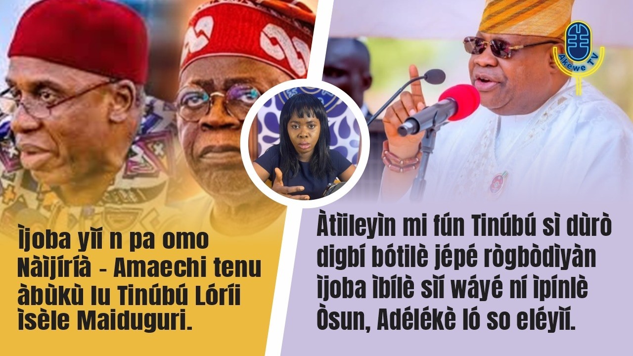 Akewe Spotlight (Yoruba): Adeleke: My support for Tinubu’s re-election intact despite Osun LG crisis