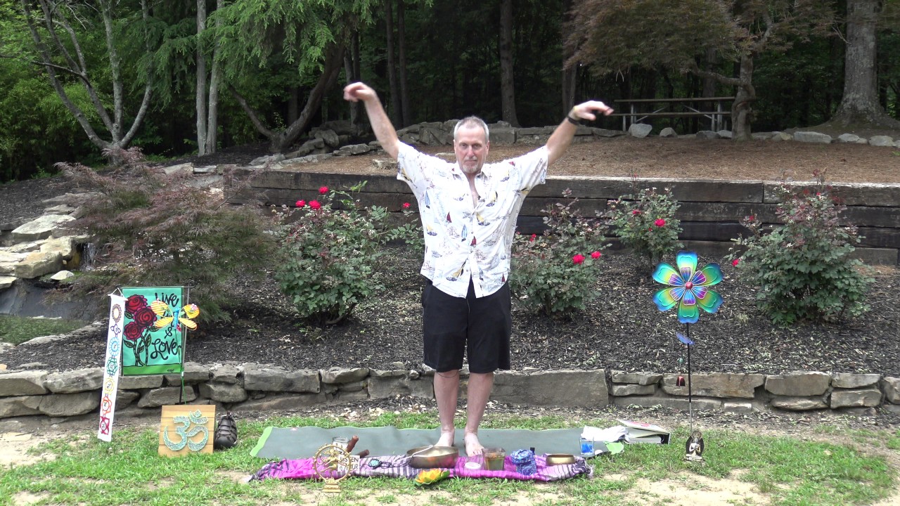 Yoga with the Roses - Scott Lambert - Sim's Lake- With the Roses!!!!