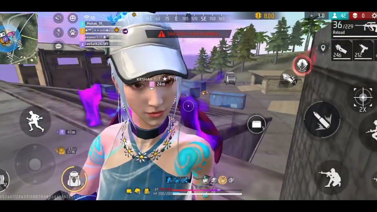 FREEFIRE GAME PLAY WITH MY SUBSCRIBER 🎮 #freefire #garenafreefire #subscribers #mehroza_gaming
