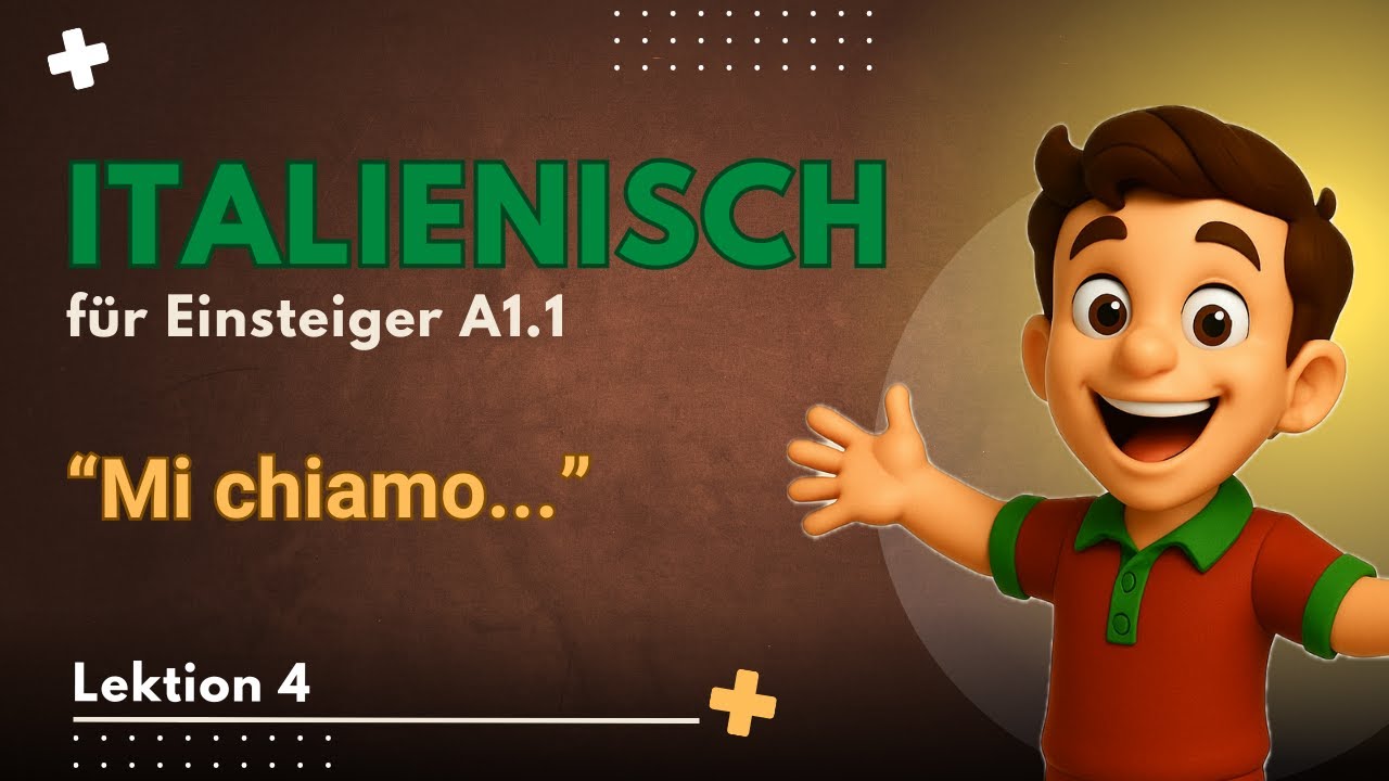Sagen, wie man heißt auf Italienisch: essere & Personalpronomen
