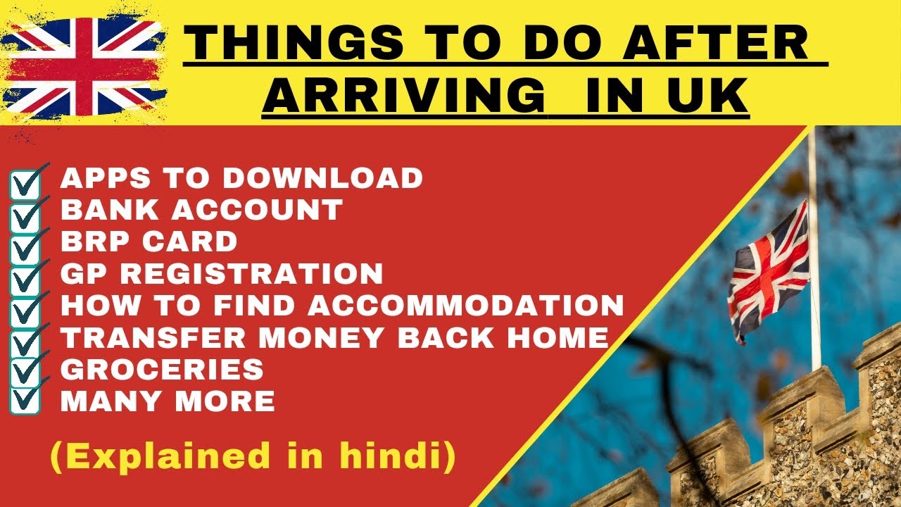 THINGS TO DO AFTER ARRIVING IN UK | UK NURSE | FIRST MONTH IN UK | CHAUHAN UK VIBES | INDIA TO UK