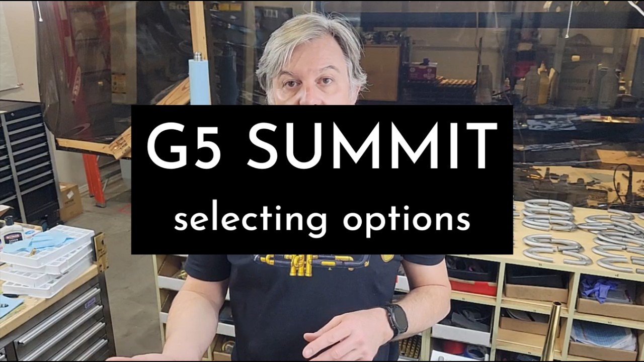 Труба Harrelson G5 Summit: выбор опций - Часть 1 из 3