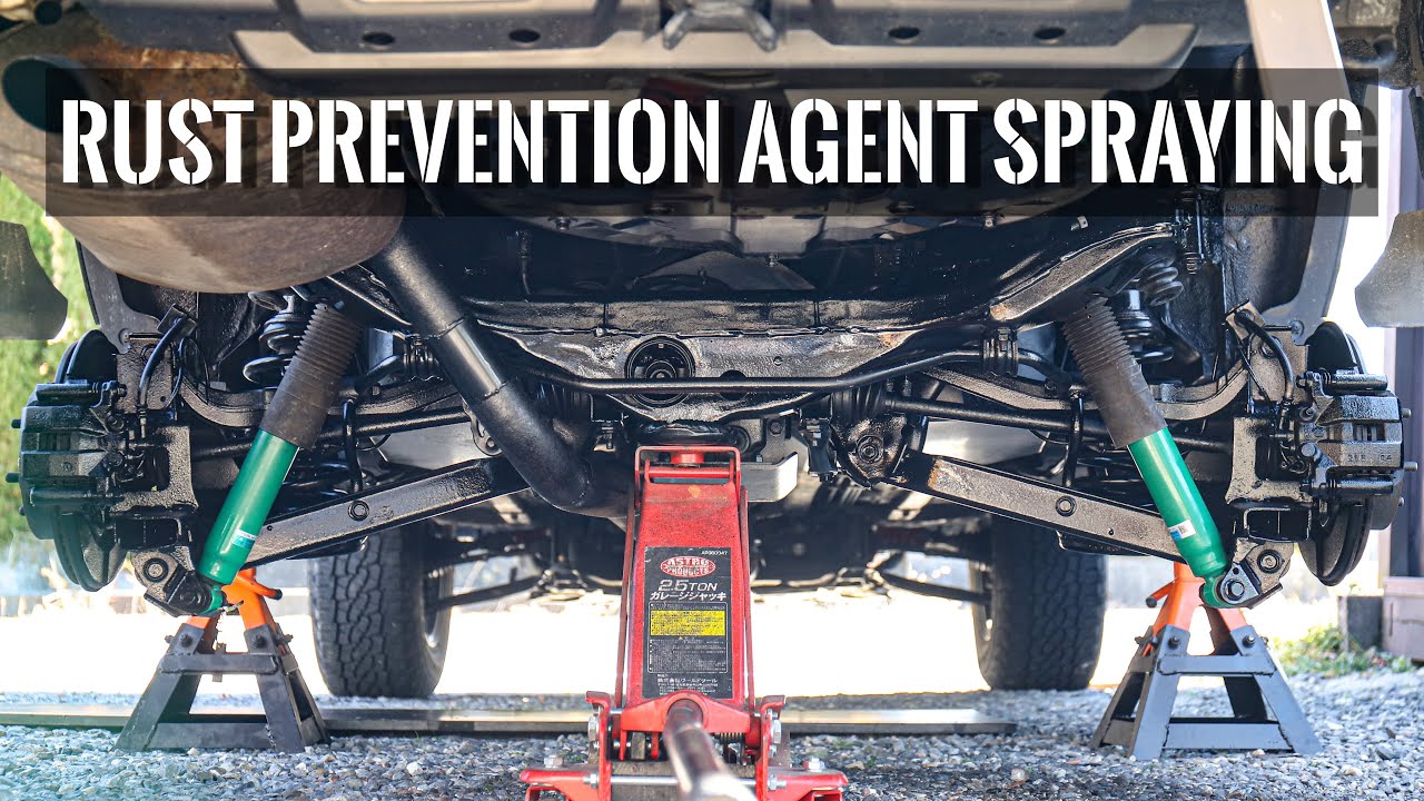 X-TRAIL T31 /How to prevent undercarriage rust/下回りはあっけなく錆びてしまうから