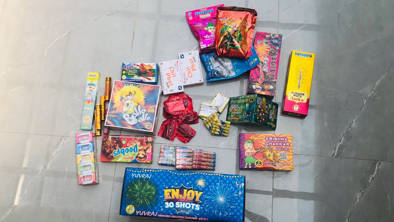 Unboxing Vishu crackers 2025  PART-1💥🧨🎇