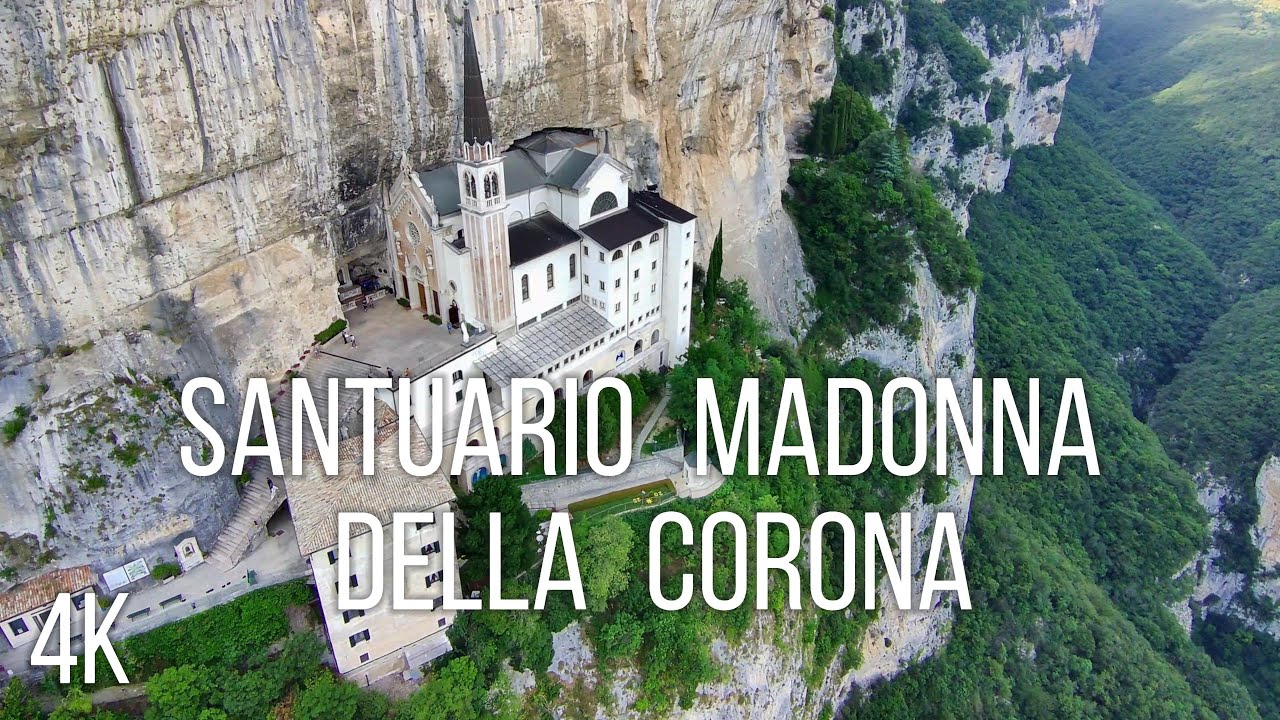 Santuario Madonna della Corona - [Drone 4K]