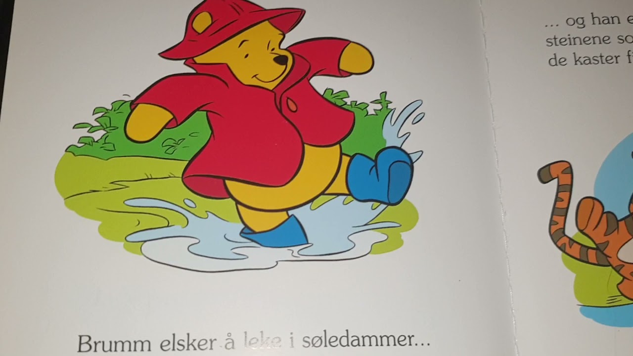 Lær om vann med Ole Brumm 🐻💦 Leser Barnebok 📚👩‍👧‍👦📖