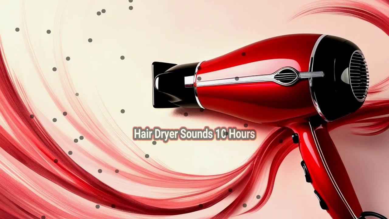 White Noise for Babies – Blow Dryer ASMR - Deep Calm Baby Sleep Support