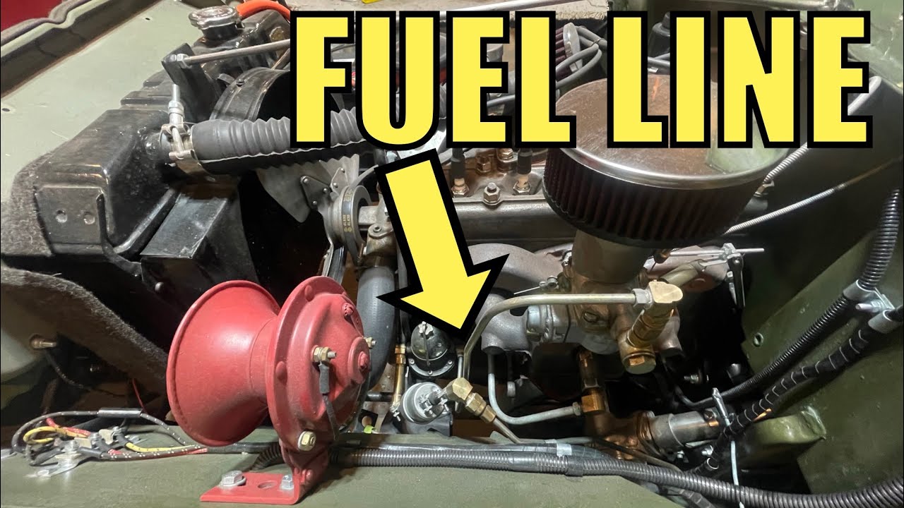 Prevent VAPOR LOCK by installing FUEL LINES This Way!