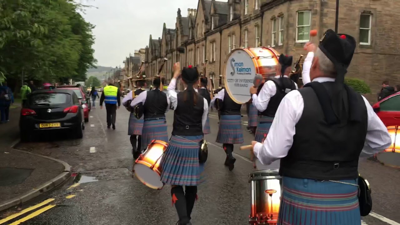 City of Inverness Pipe Band — Inverness Highland Games 2018