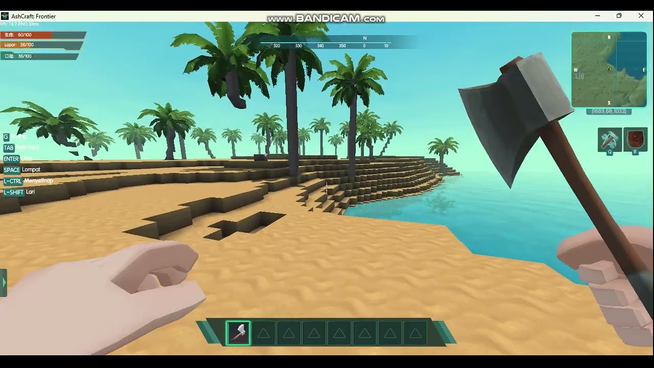 AshCraft Frontier Alpha Version(First Version In Public)