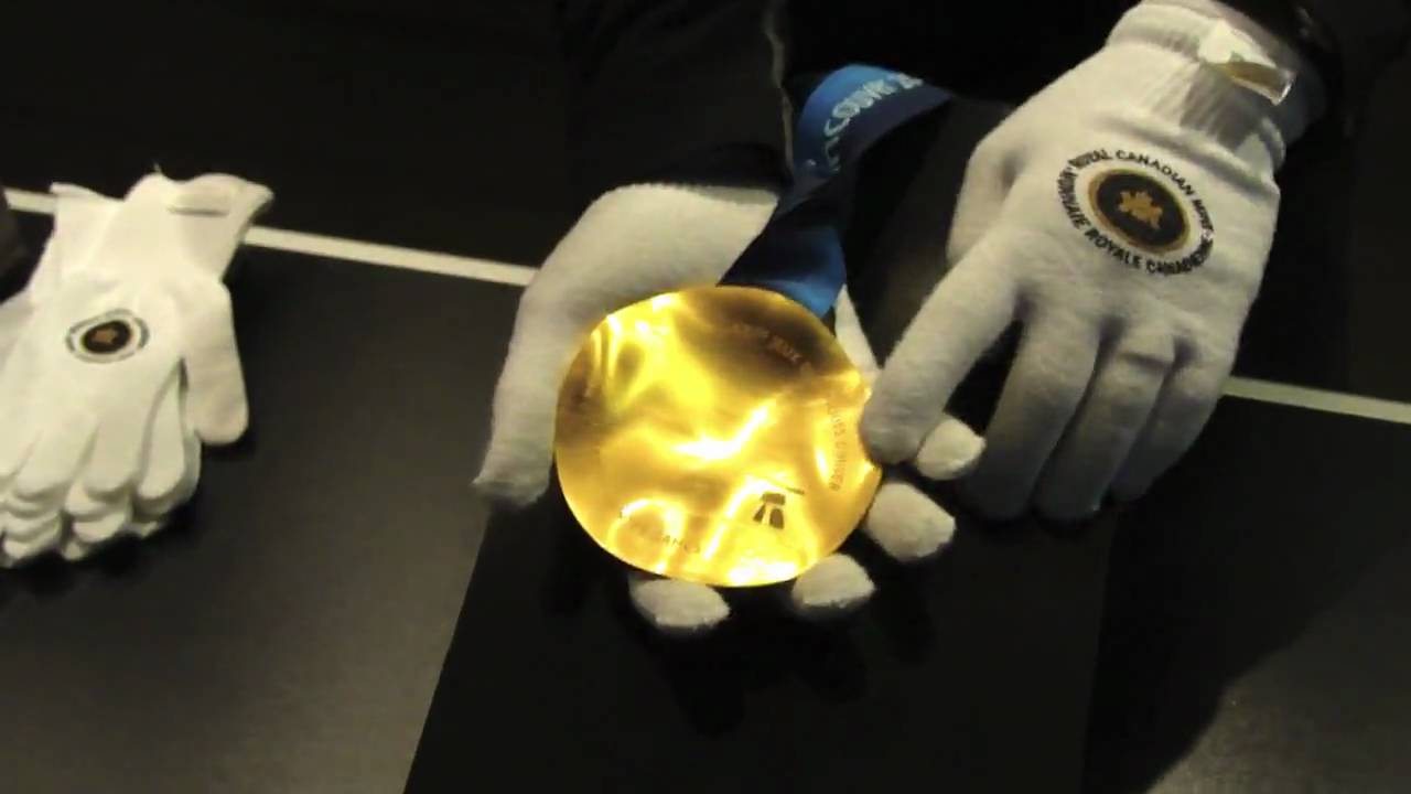 The 2010 Olympic Gold Medal Close-up