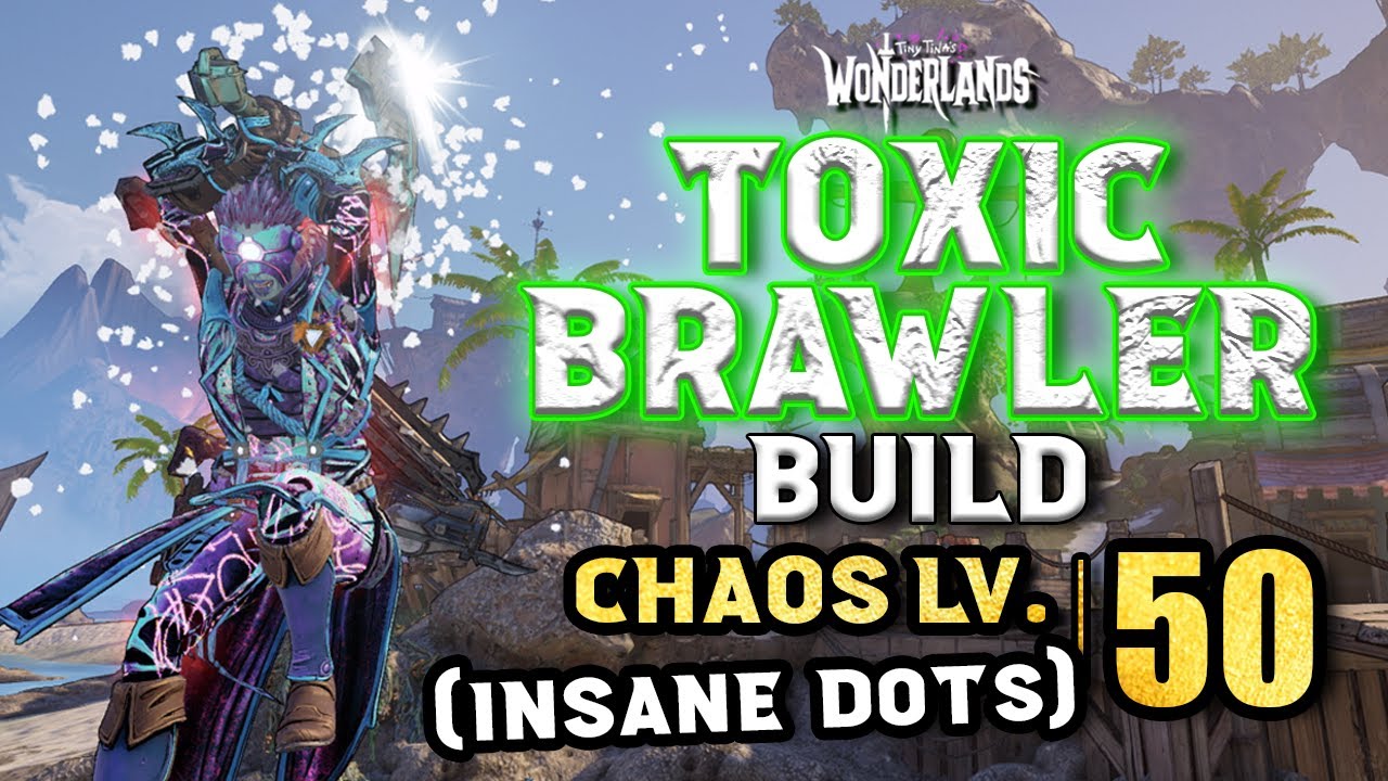 (MELTS RAID BOSSES) Best Chaos Lv50 Brr-Zerker/Stabbomancer Build | Tiny Tina's Wonderlands