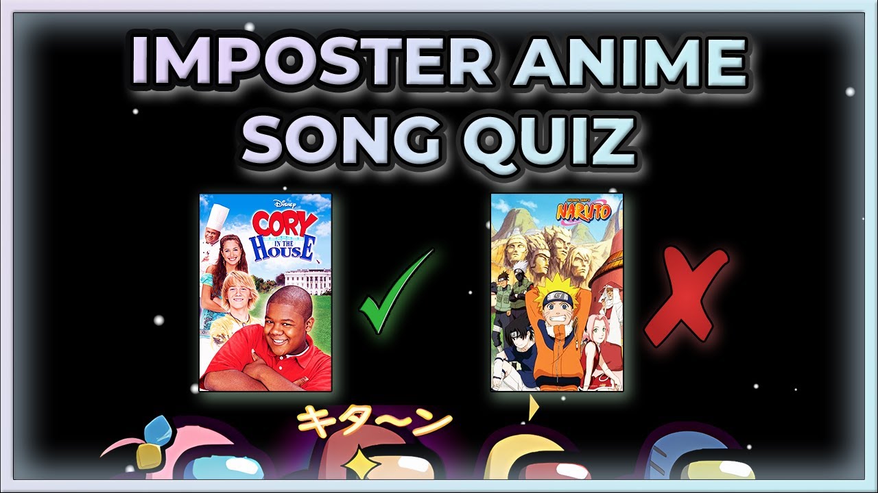 Not an ANIME Song? 🤔 Guess Which One ISN'T! -🕵️ IMPOSTER ANIME SONG QUIZ 🕵️